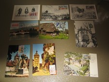 lot 9 cartes 1er jour 1971