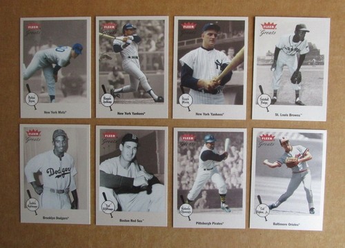 2002 fleer greats - greats, of