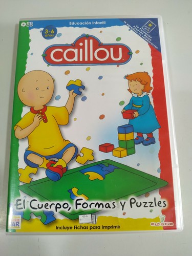 Caillou cuerpo formes puzzles - caillou,