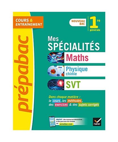 Prépabac mes spécialités - prépabac,