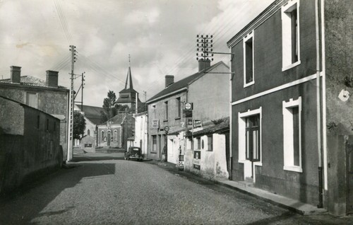 Carte rue principale - carte, de