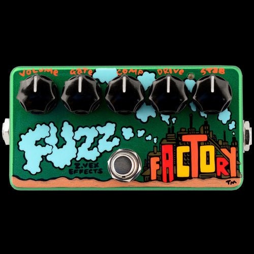 Zvex hand painted fuzz factory - zvex,