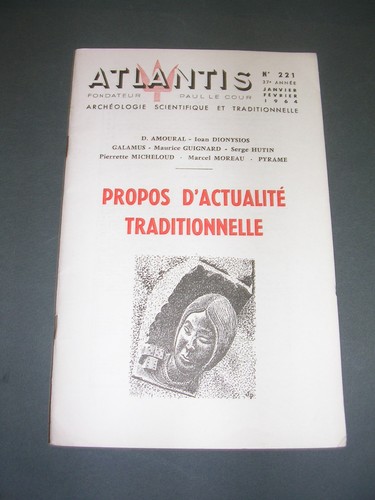 Esotérisme revue atlantis - esotérisme,