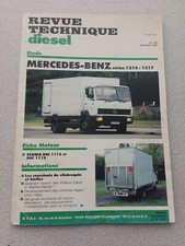 Rta Revue Technique Automobile Diesel N166 Mercedes-Benz Séries 1314 1317 1990