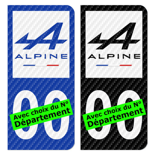 Autocollant plaque