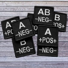 Groupe sanguin tissu (noir)