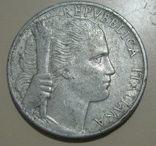 5 LIRE "UVA" Ancien Type -