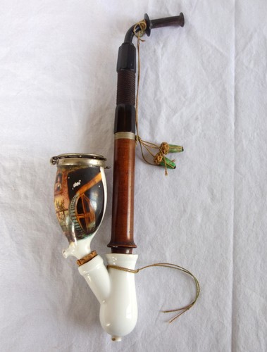 Pipe porcelaine - pipe, en
