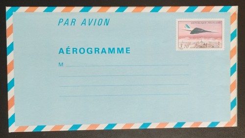 Enveloppe aérogramme avion - enveloppe,