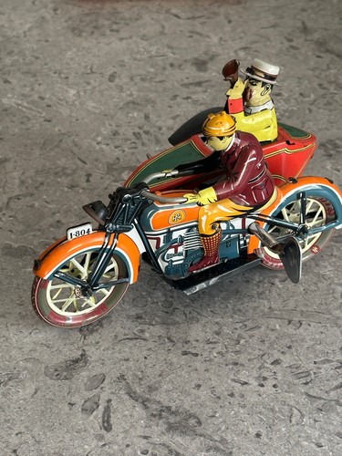 Jouet paya side car tole - paya,