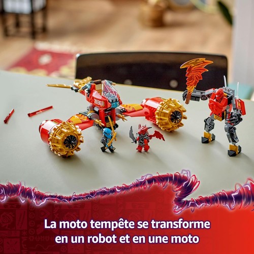 Lego ninjago moto tempête - la,