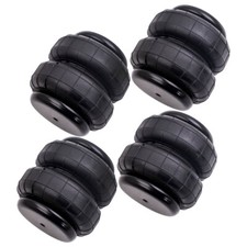 4x Air Ride Suspension Standard 2500lb sac d'air 1/2"npt Single Port Heavy Duty