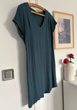 AMERICAN VINTAGE robe couleur bleu canard taille M