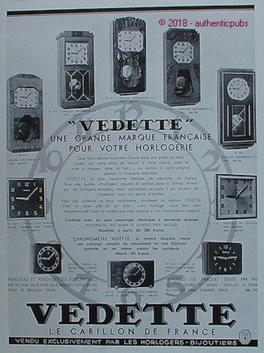 Publicite vedette carillon - vedette,