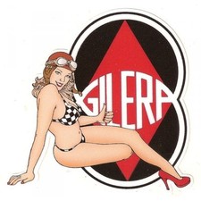 GILERA right Pin Up droite