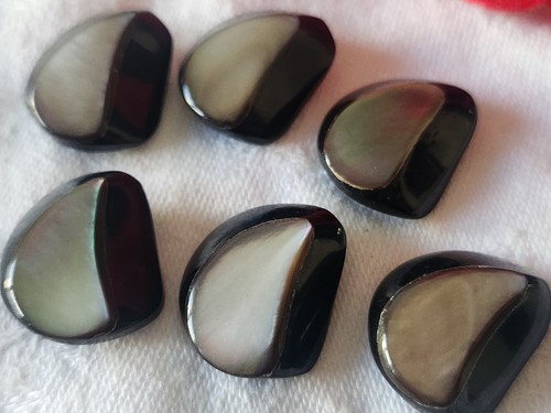 Lot boutons anciens coeur en - boutons,