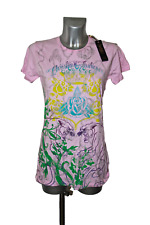 tee shirt rose déco félins