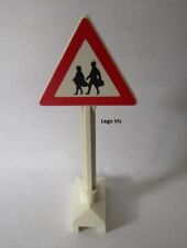 Lego 649pb07 City Road Sign Panneau Signalisation Children Enfant 939 MOC A85
