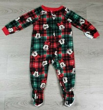 Family Sleep Pajama Unisex Disney Mickey Minnie Print Flame Resistant Sleepwear