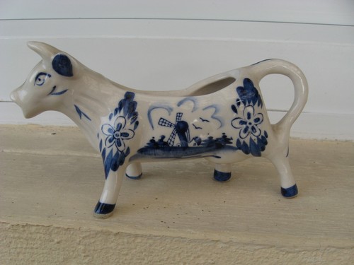 Vache laitiere faïence - laitiere,