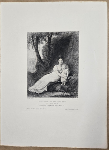 Eau forte 1898 après gros - forte,