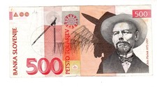 Slovenie SLOVENIA Billet 500