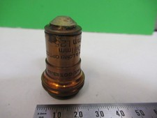 Bausch Lomb Antique Objectif 97X Optiques Microscope Pièce Comme Imprimé Y3-B-38