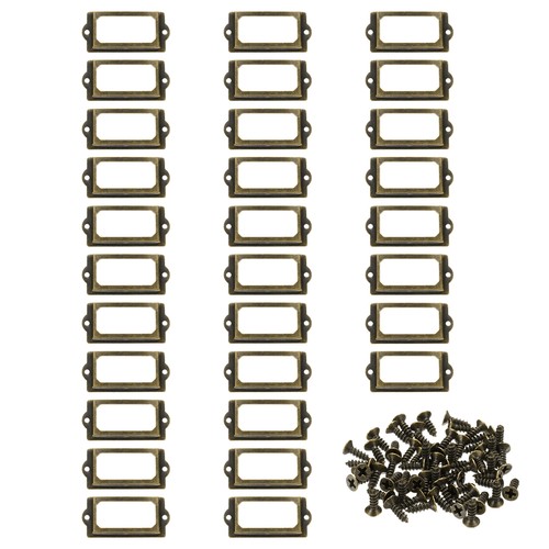 Porte etiquettes métalliques - porte-etiquettes,