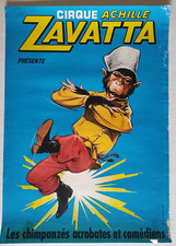 Affiche cirque achille - affiche,