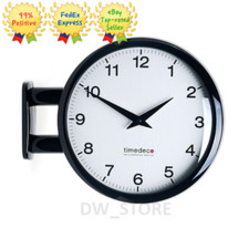 Horloge murale double face