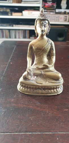 Bouddha bronze ancien petit - en,