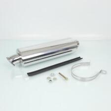 Silencieux échappement ovale