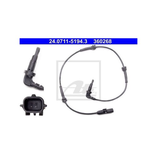 Ate 0711 5194 capteur abs - ate,