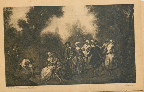 Tableau ete par lancret - ete,