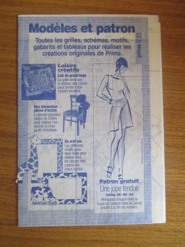 Patron prima couture 203 - prima,