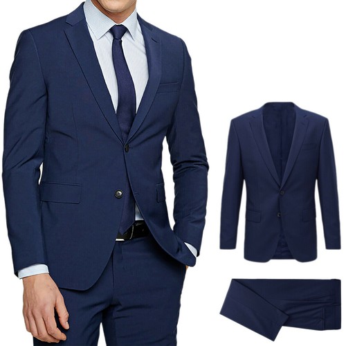Robe homme bleu marine