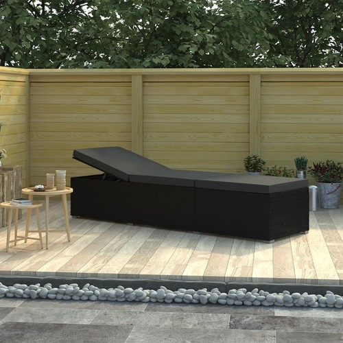 Chaise longue avec coussin - longue,