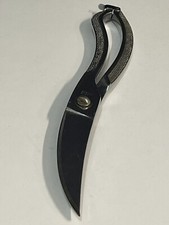 Outil Ancien De Cuisine ciseaux  a volaille Chromé NOGENT