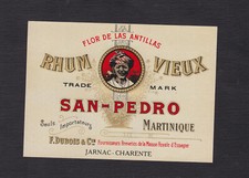 Ancienne étiquette  Alcool