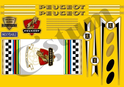Peug208 stickers decals - peug208,