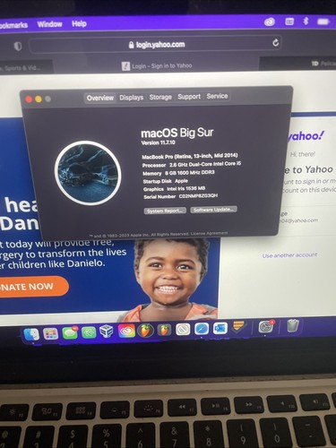 Macbook pro mid 2014 512 - 512, gb