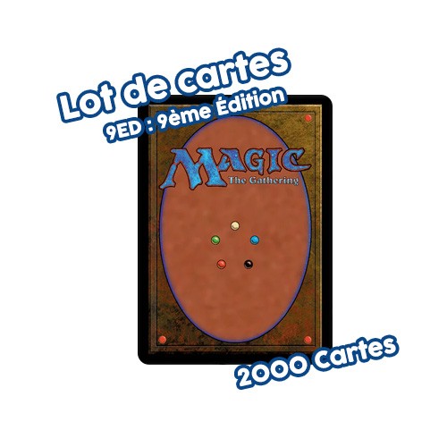 Lot 2000 cartes - cartes, the