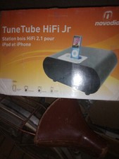 coffret  stéréo  TUNE tube HIFI JUNIOS       bon sonAMpli Supporte un ecran plat