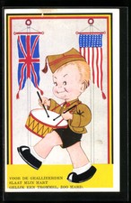 Ak Enfant Avec Tambour