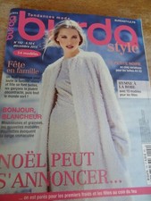 MAGAZINE BURDA STYLE HYME A LA ROBE 15 MODELES POUR LES FÊTES  2015 N°192