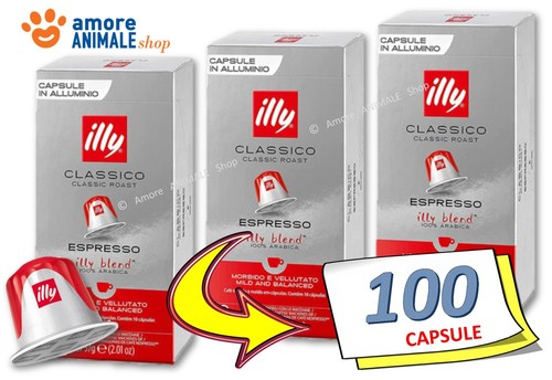 100 capsules illy - capsules, →
