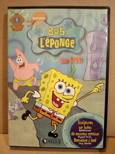 Bob éponge dvd - bob, l'éponge