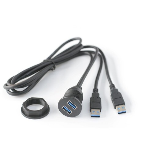 Pour prise usb double - prise,