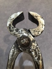 Outil Ancien Tenaille Pince Forgé Old Tool Objet Ancien