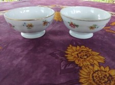 2 Minis Bols Côtelés anciens